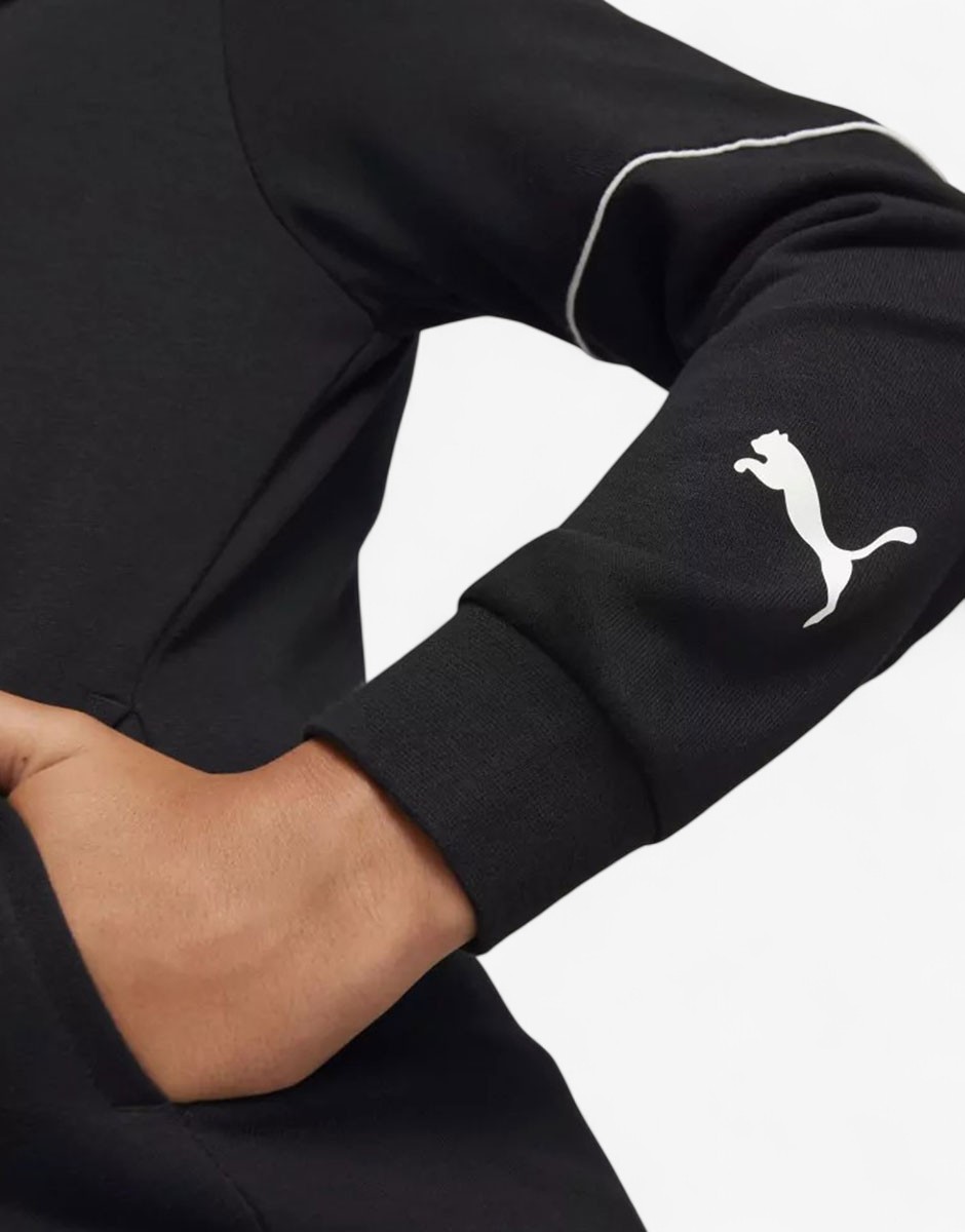 PUMA Active Sports Full-Zip Hoodie Black