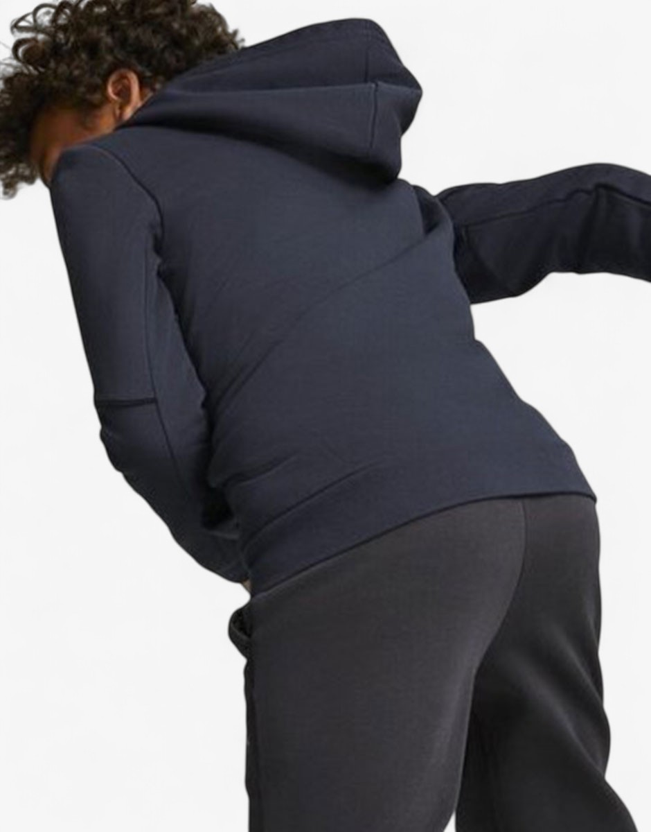 PUMA Active Sports Full-Zip Hoodie Blue