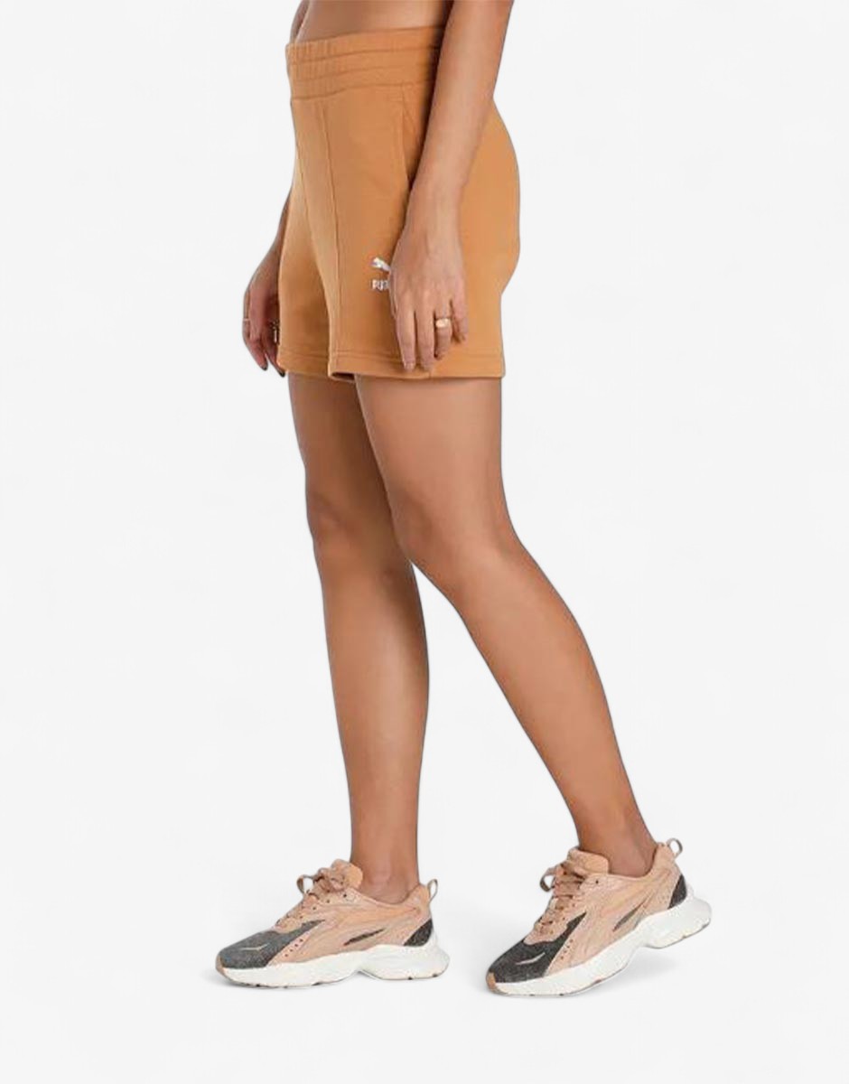 PUMA Classics Pintuck Shorts Brown