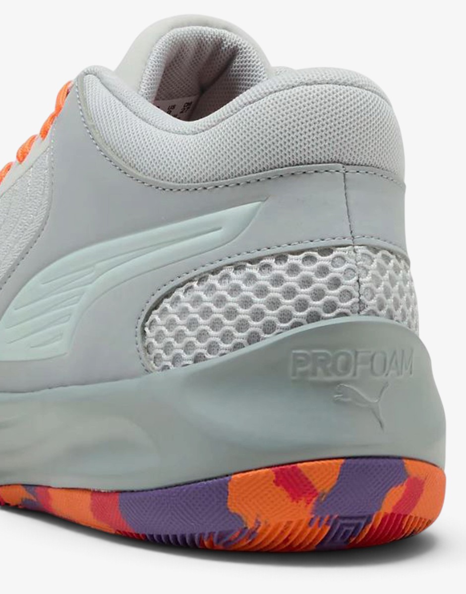 PUMA Court Pro 2 Marble Basketball Shoes Grey