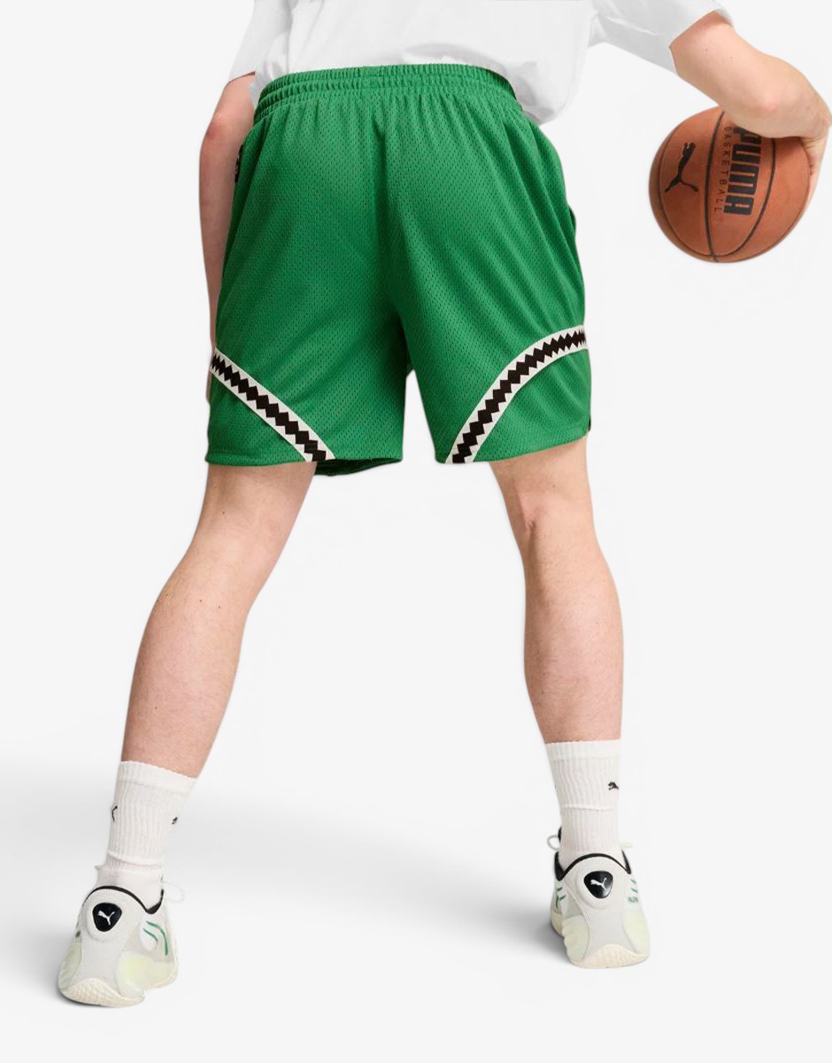 PUMA Crowd Craze Mesh Short Archiv Green