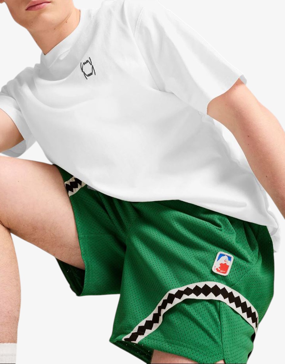 PUMA Crowd Craze Mesh Short Archiv Green