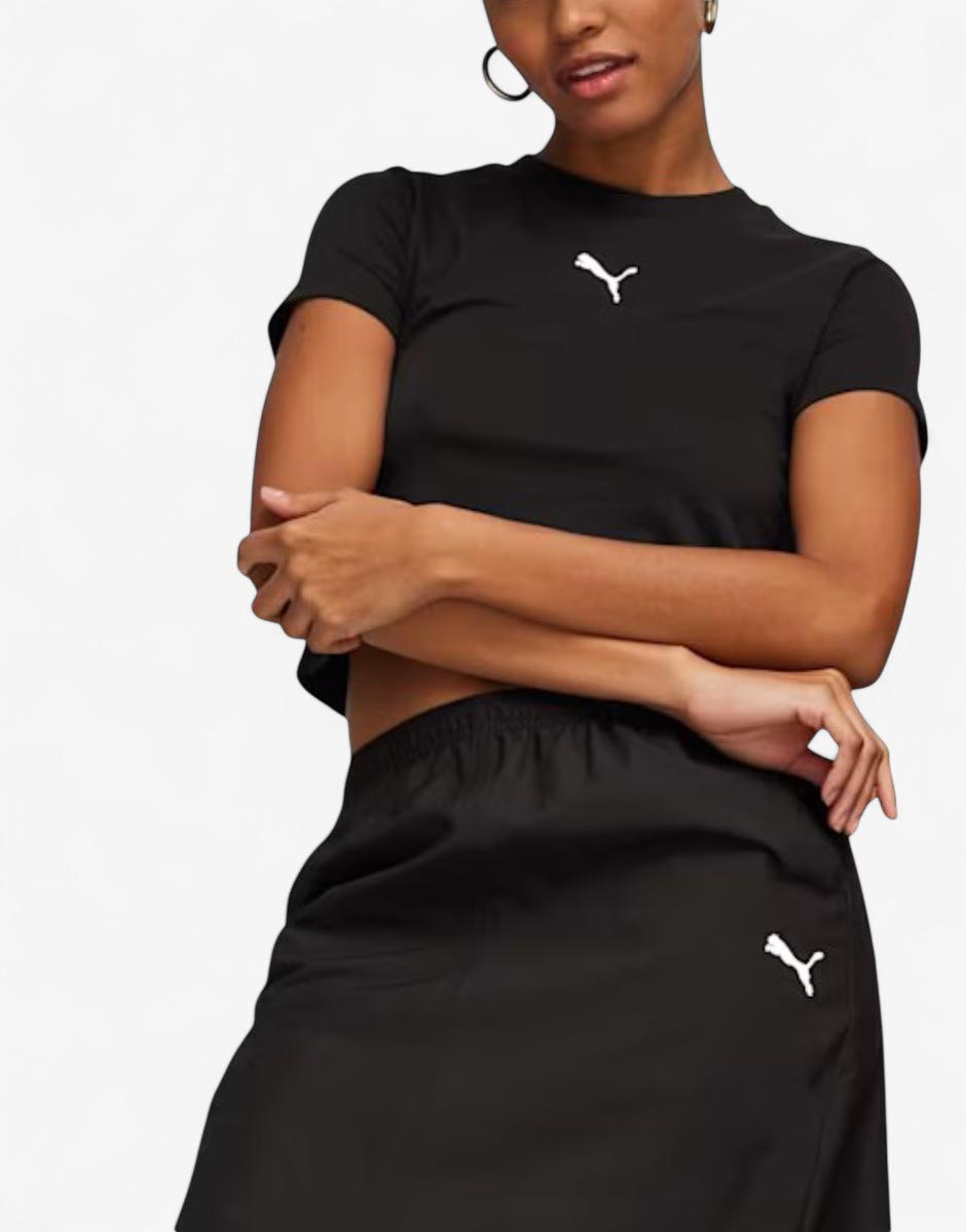 PUMA Dare To Baby Tee Black