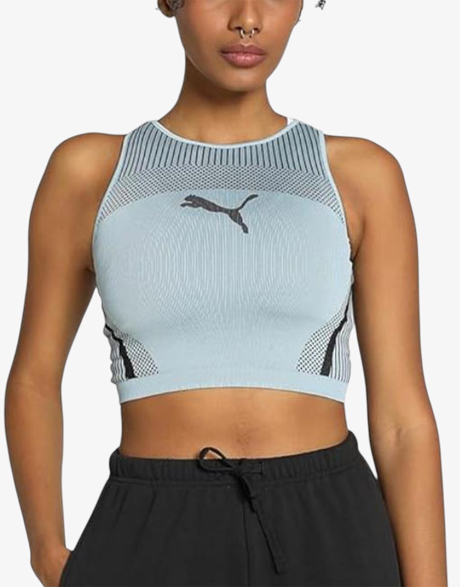 PUMA Dare To Crop Top Turquoise