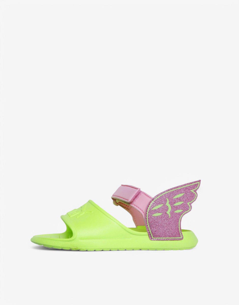 Puma Divecat V2 Injex Hero Glitz Ps Sandals Lime