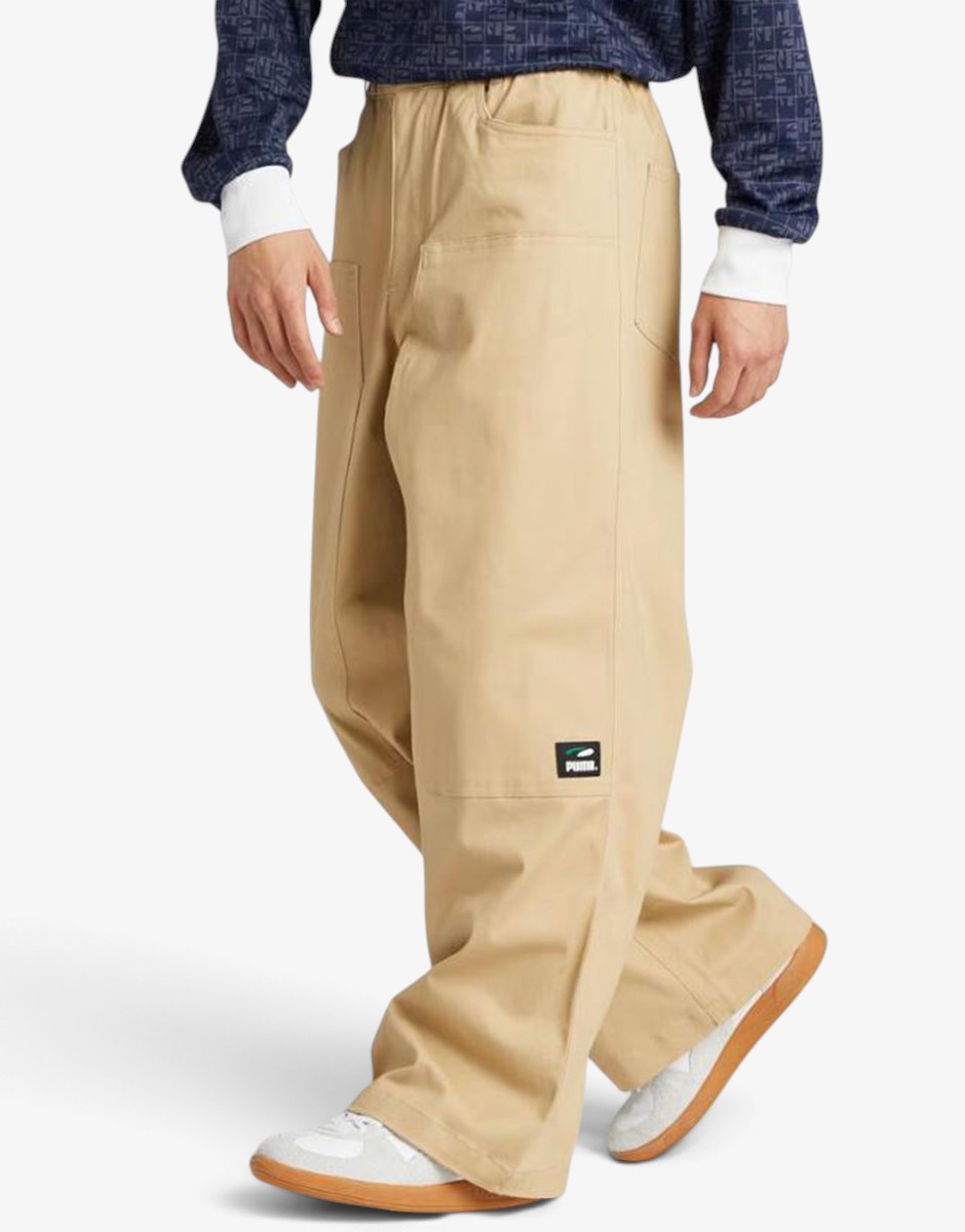 PUMA Double Knee Pants Beige
