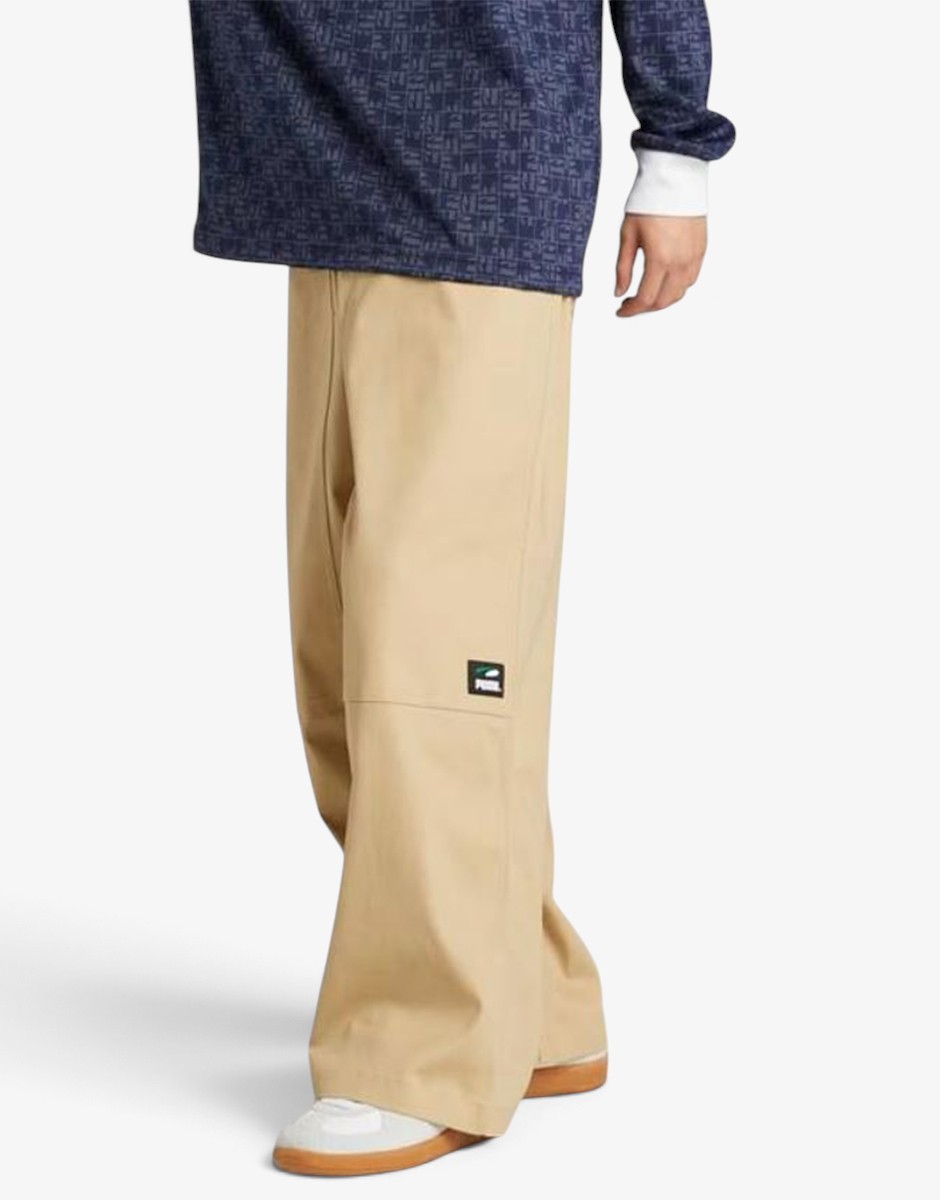 PUMA Double Knee Pants Beige