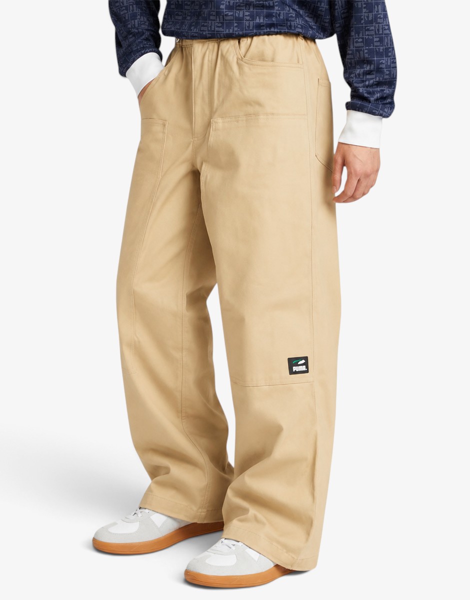 PUMA Double Knee Pants Beige