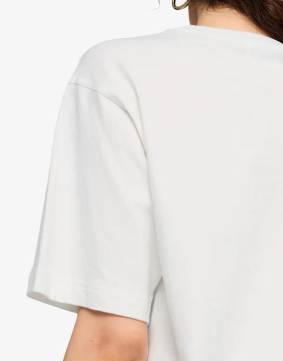 PUMA Downtown Relaxed Graphic Tee White