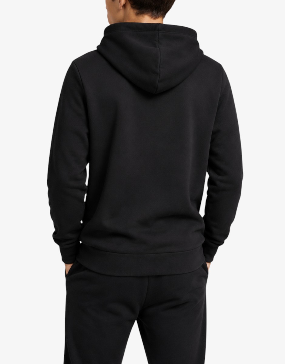 PUMA Ess Graphic Hoodie Black