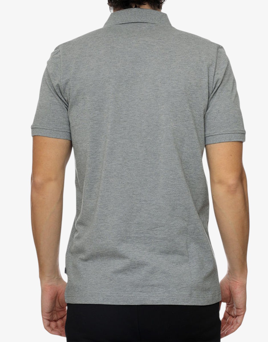 PUMA Ess Pique Polo Gray