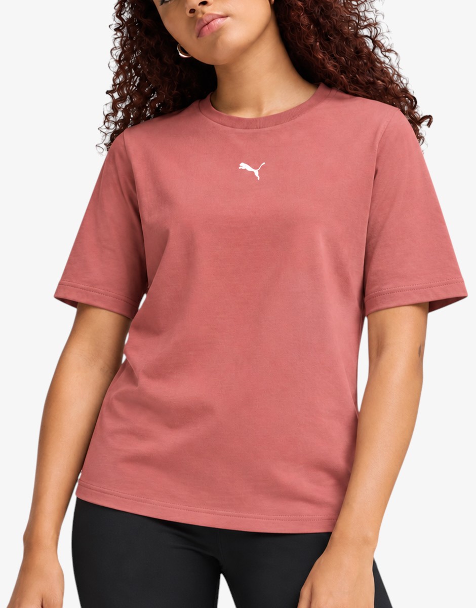PUMA Ess Relaxed Tee Red