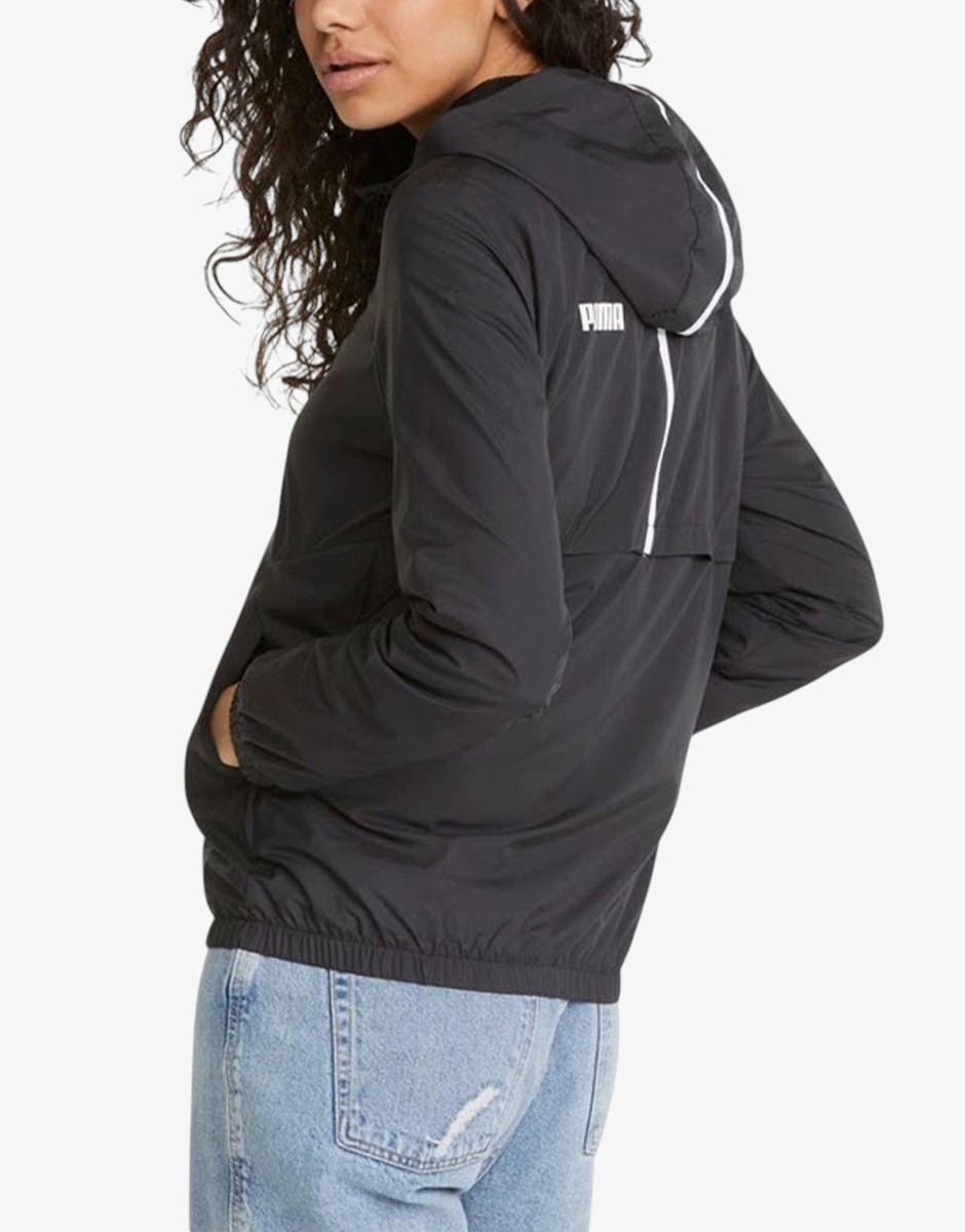 PUMA Ess Solid Windbreaker Black