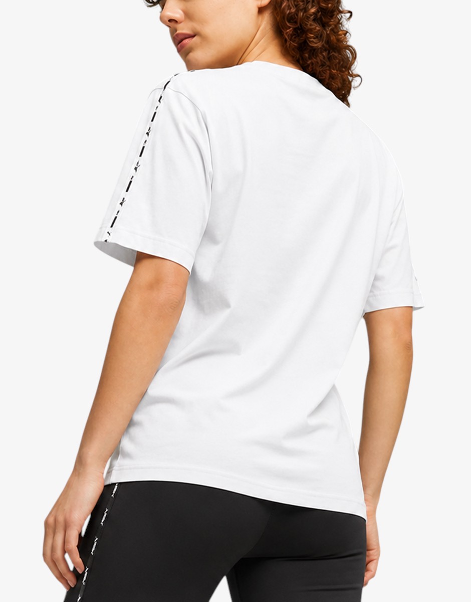 PUMA Ess Tape Tee White