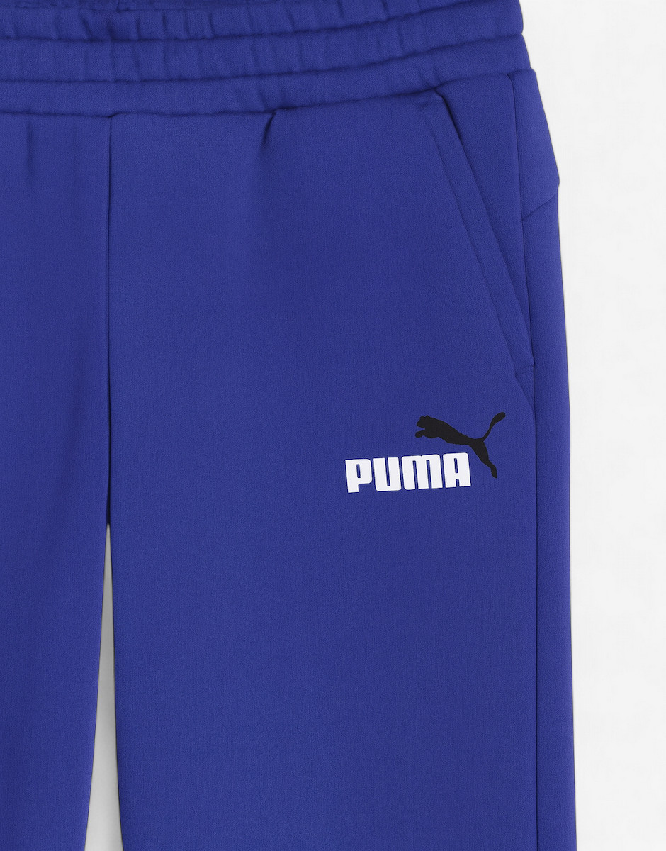 PUMA Essentials 2 Color Logo Track Pants Blue