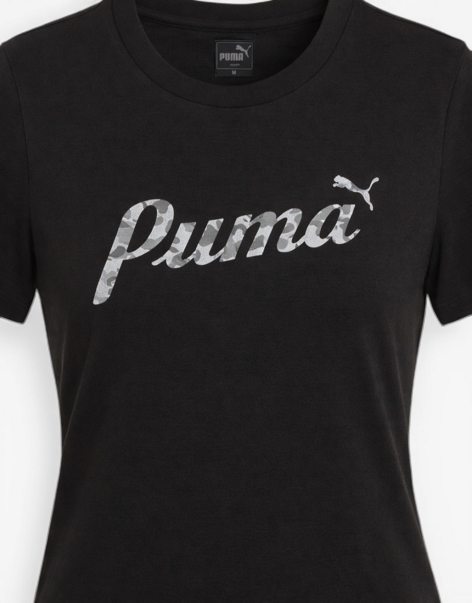 PUMA Essentials+ Blossom Tee Dress Black