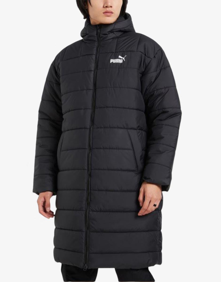 PUMA Essentials  Hooded Padded Coat Black