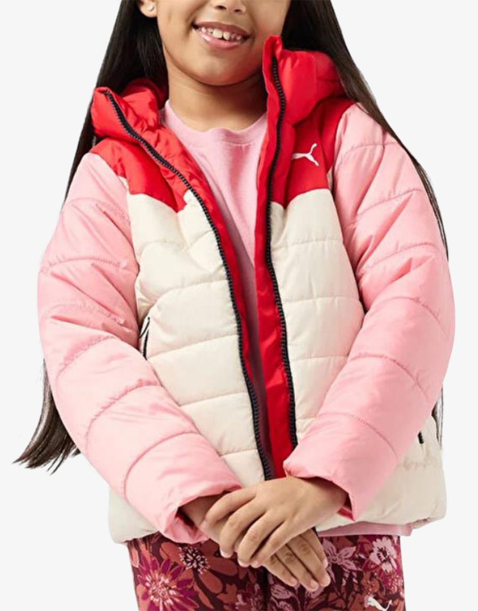 PUMA Essentials Hooded Padded Jacket Multicolor
