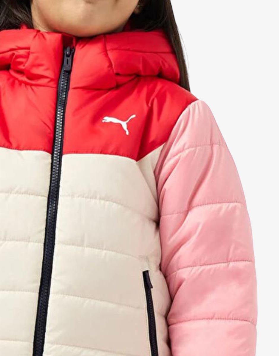 PUMA Essentials Hooded Padded Jacket Multicolor