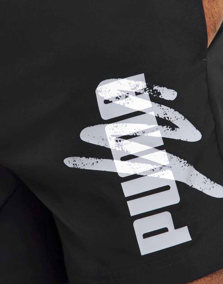 PUMA Essentials Logo Lab Shorts Black