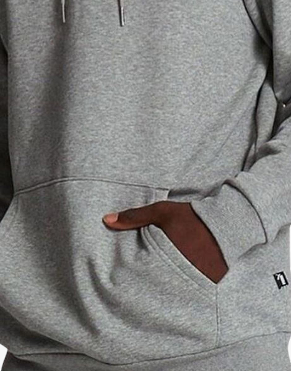 PUMA Essentials Small Logo Hoodie Grey