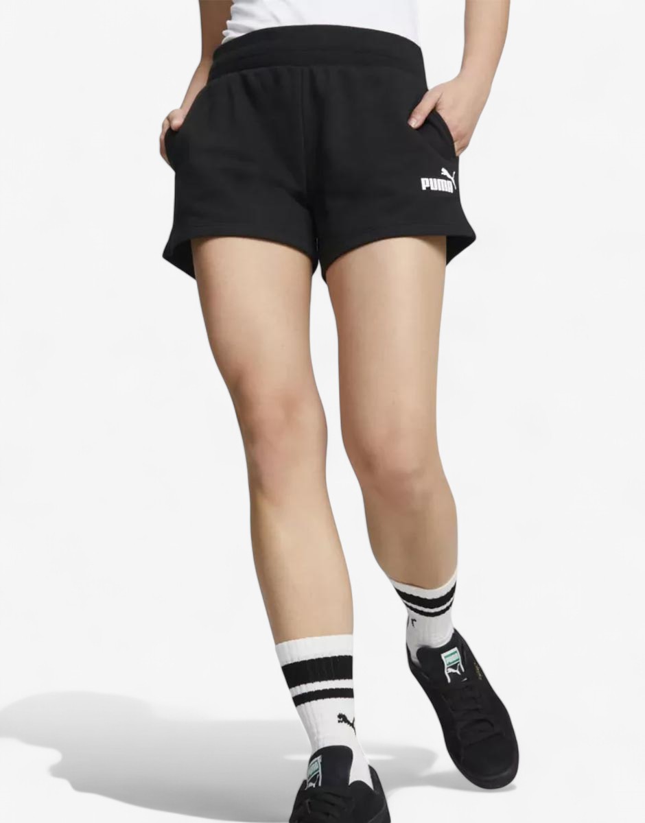 PUMA Essentials Sweat Shorts Black