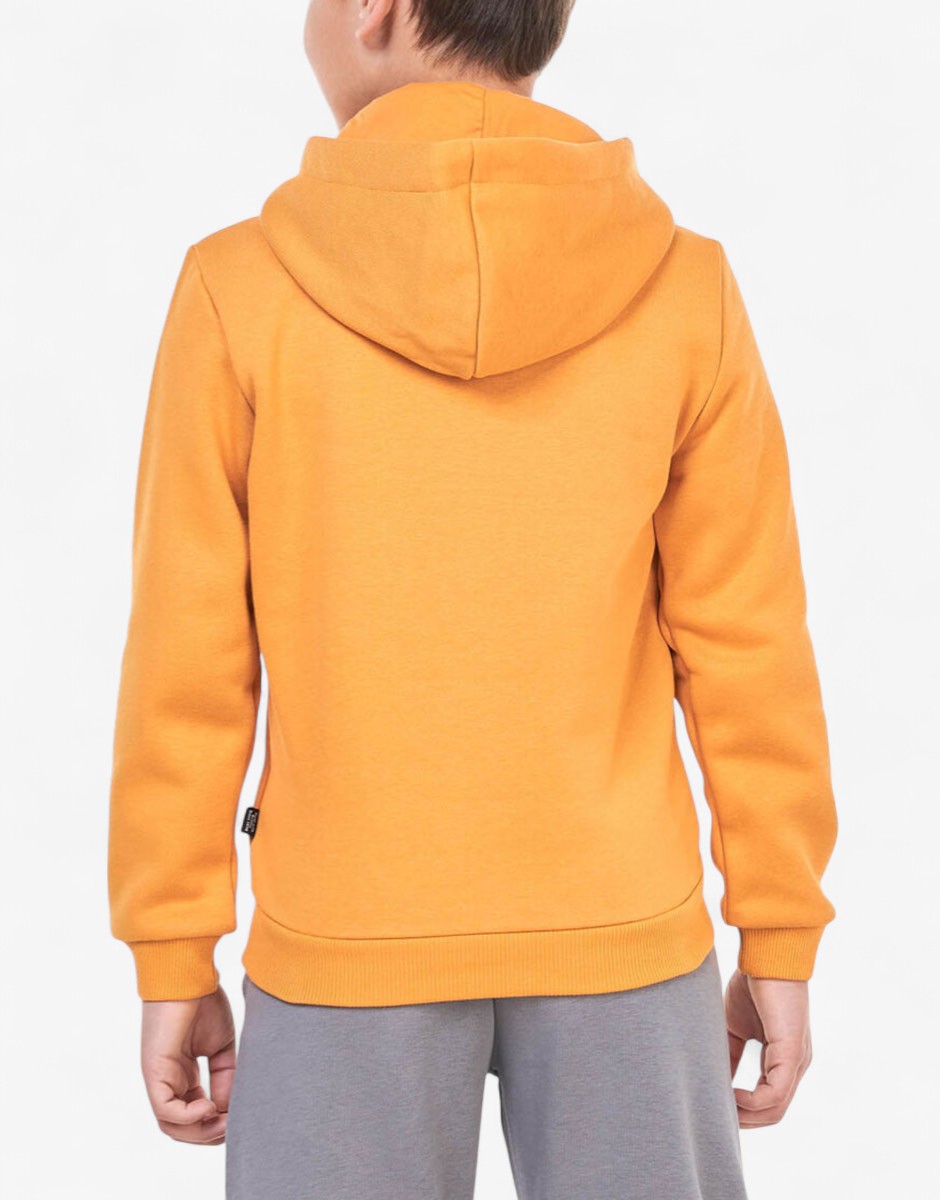 PUMA Essentials+ 2 Color Big Logo Hoodie Orange