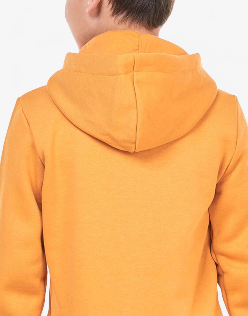 PUMA Essentials+ 2 Color Big Logo Hoodie Orange