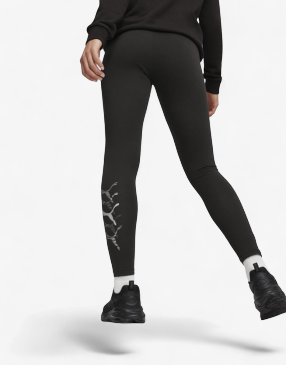 PUMA Essentials+ Logo Lab Leggings Black