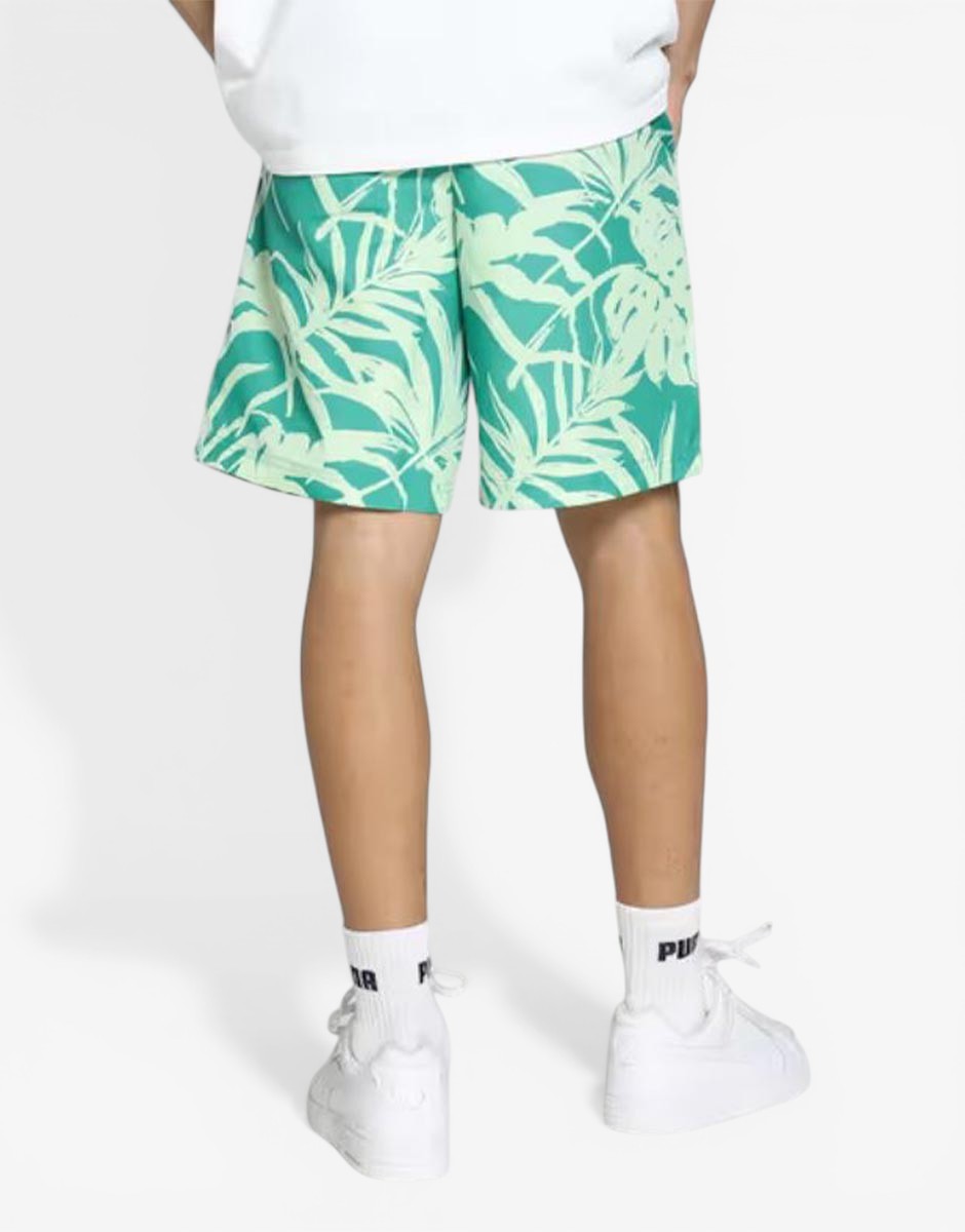 PUMA Essentials+ Palm Resorts Shorts Green/White
