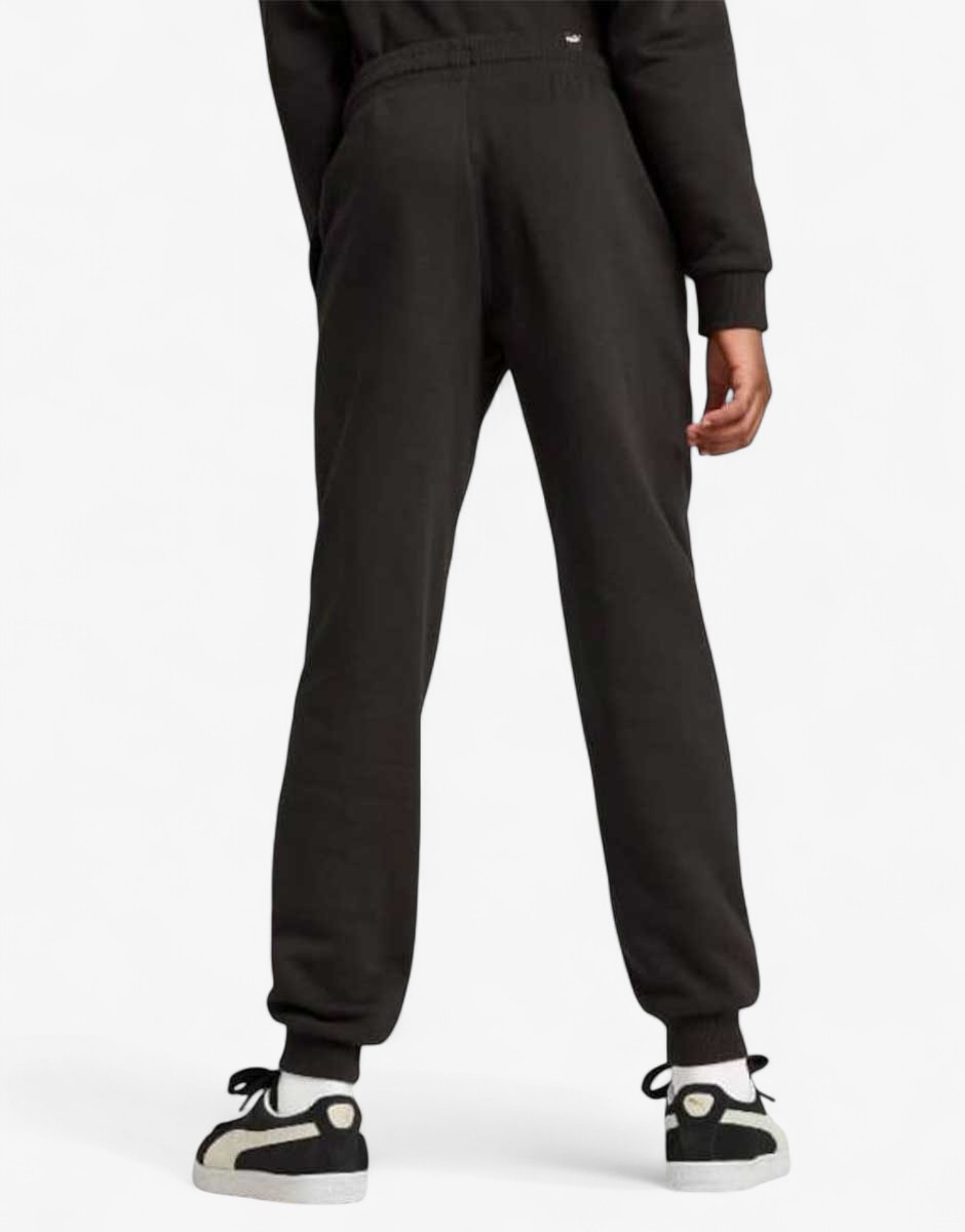 PUMA Essentials+ Script Metallic Pants Black