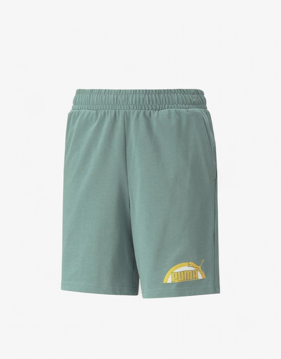 PUMA Essentials+ Street Art Shorts Green