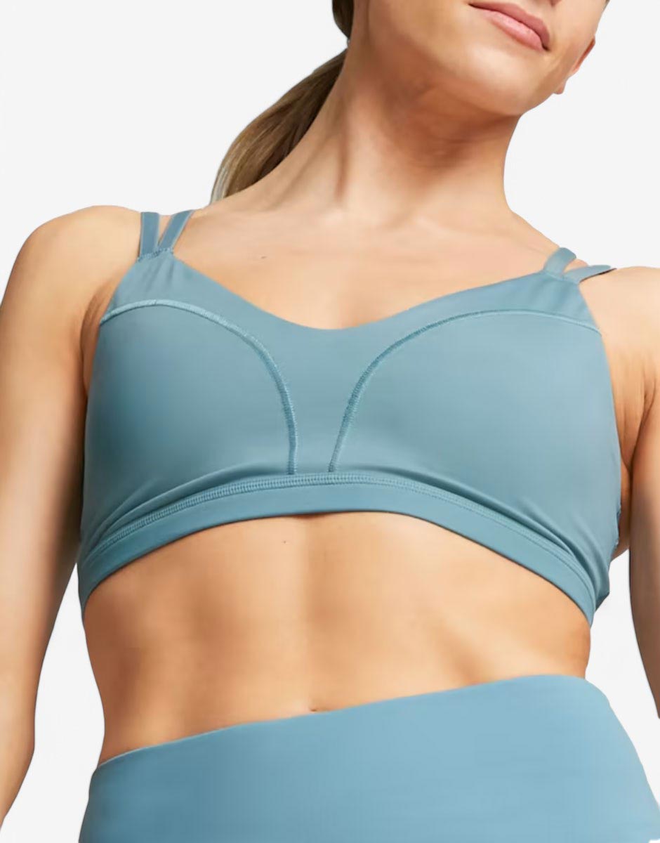 PUMA Eversculpt Low Support Training Bra Blue