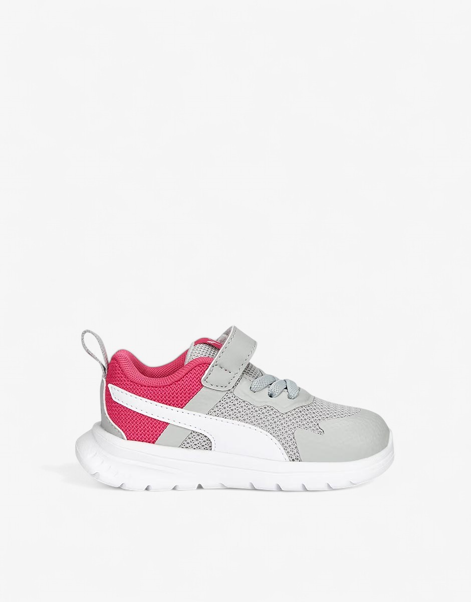 PUMA Evolve Run Mesh Alternative Closure Shoes Grey/Pink