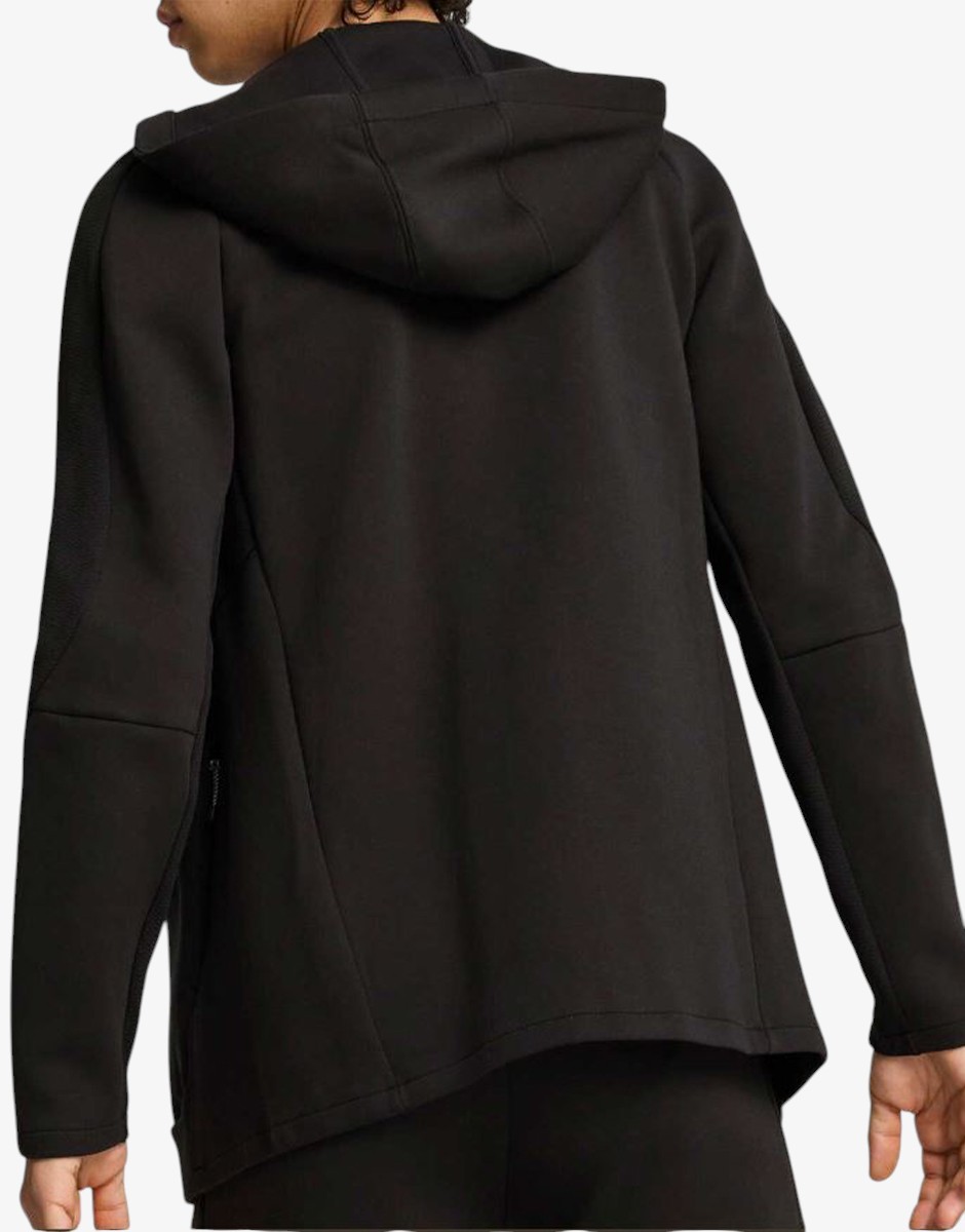 PUMA Evostripe Full Zip Hoodie Jr Black
