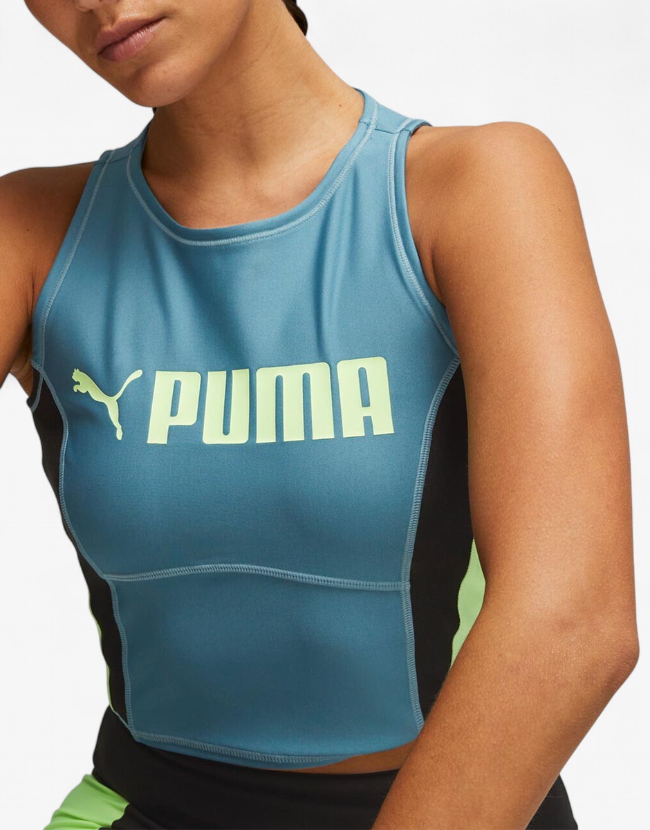 PUMA Fit Eversculpt Training Tank Top Blue