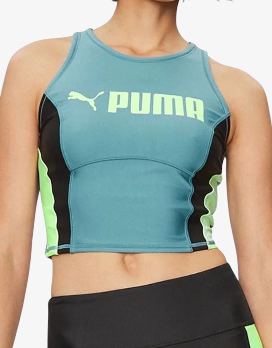 PUMA Fit Eversculpt Training Tank Top Blue