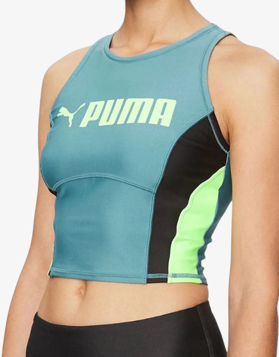 PUMA Fit Eversculpt Training Tank Top Blue