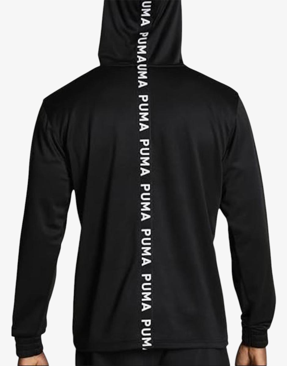 PUMA Fit Lightweight Pwrfleece Hoodie Black