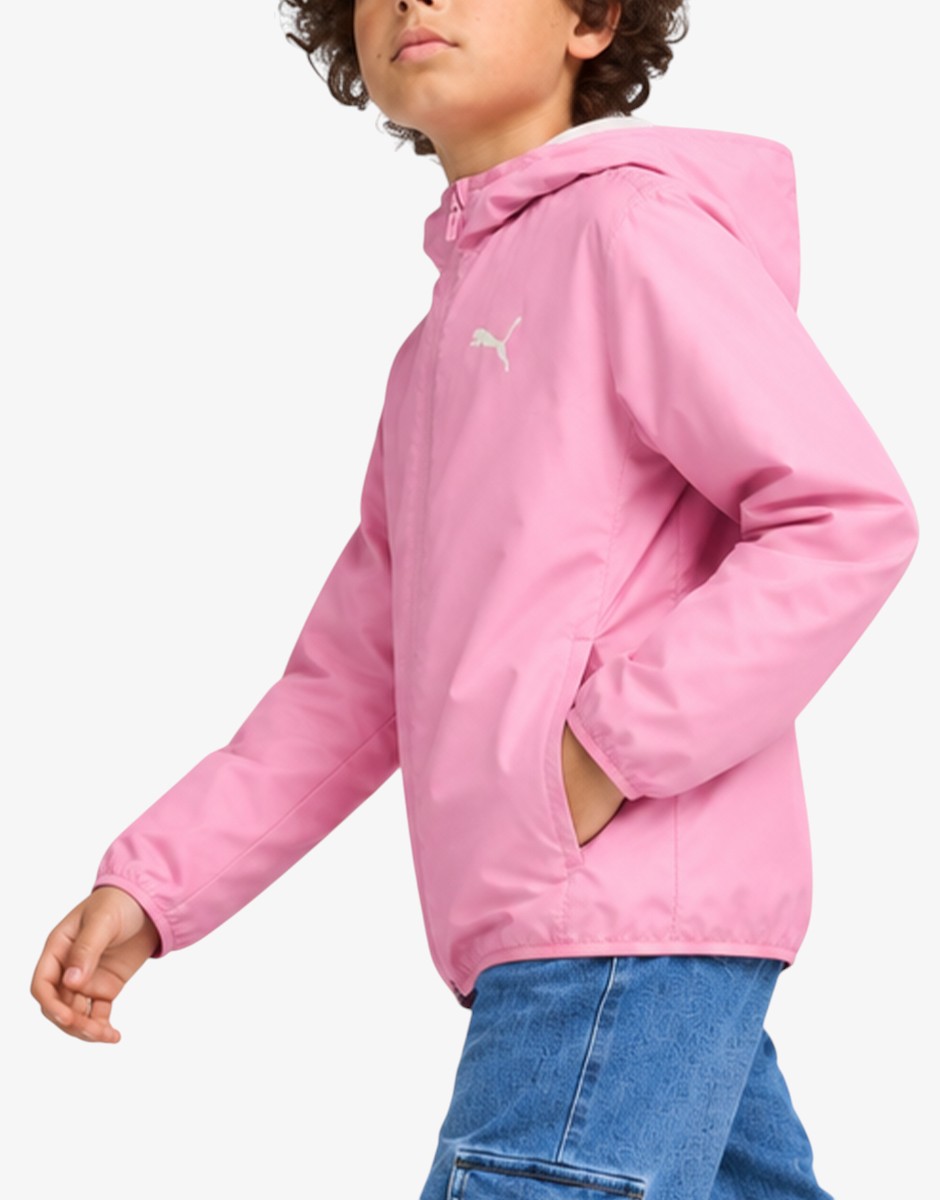 PUMA Fleece Line Windbreaker Pink