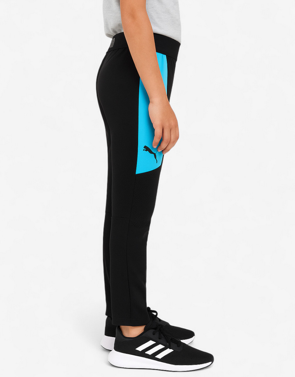 PUMA FtblXNT Pant JR Black/Blue