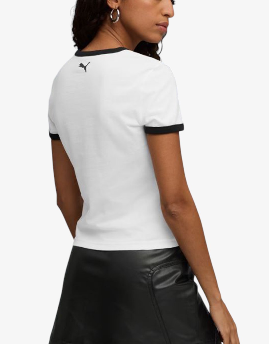 PUMA Future Archive Graphic Slim Tee White