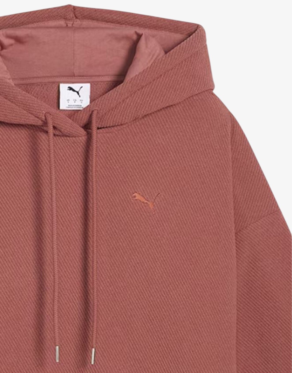 PUMA HER Oversized Winterized Hoodie Red