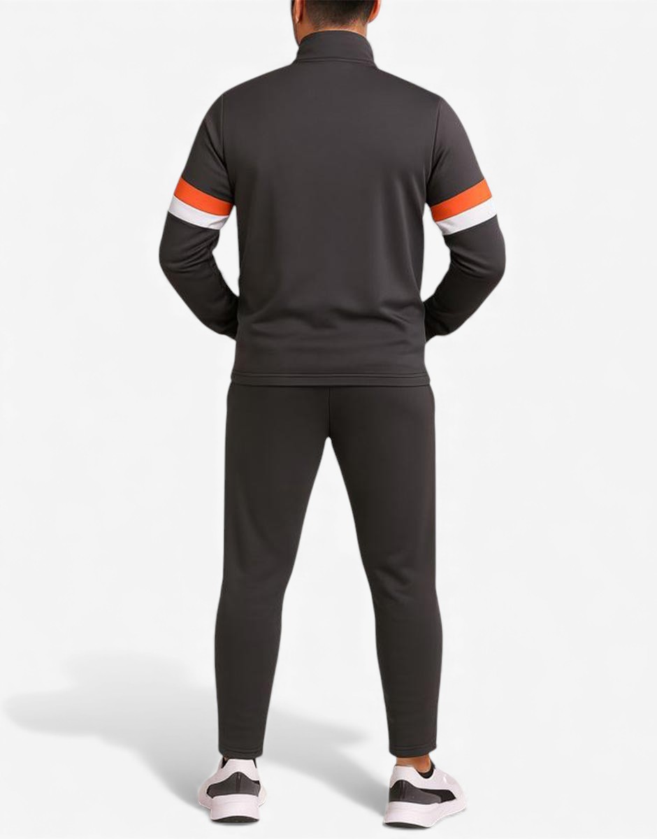 PUMA IndividualRise Slim Fit Football Tracksuit Grey