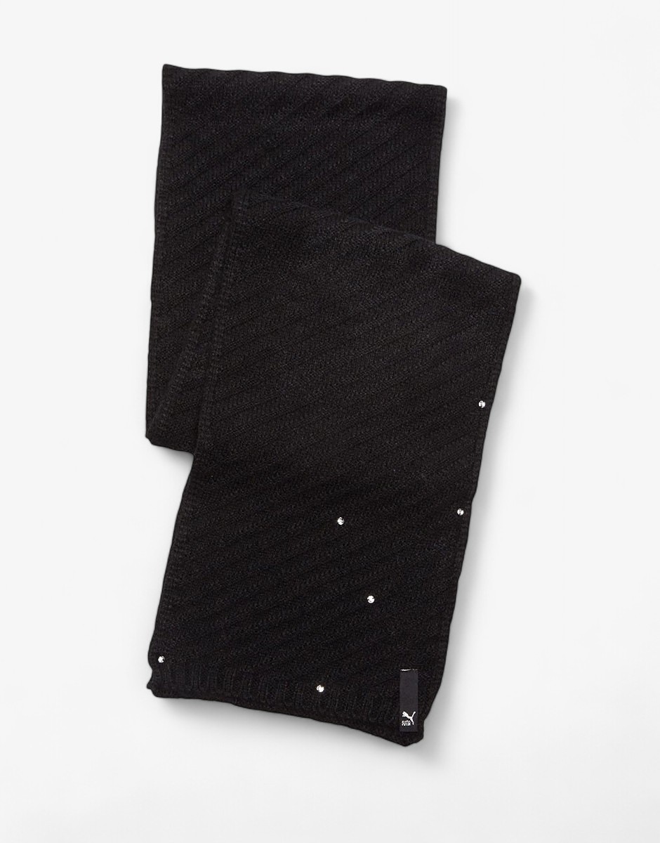 PUMA Jewel Knit Scarf Black