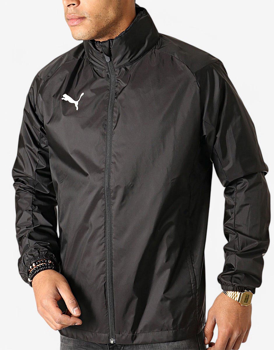 PUMA Liga Training Rain Jacket Black