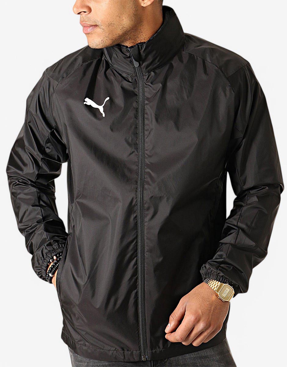 PUMA Liga Training Rain Jacket Black