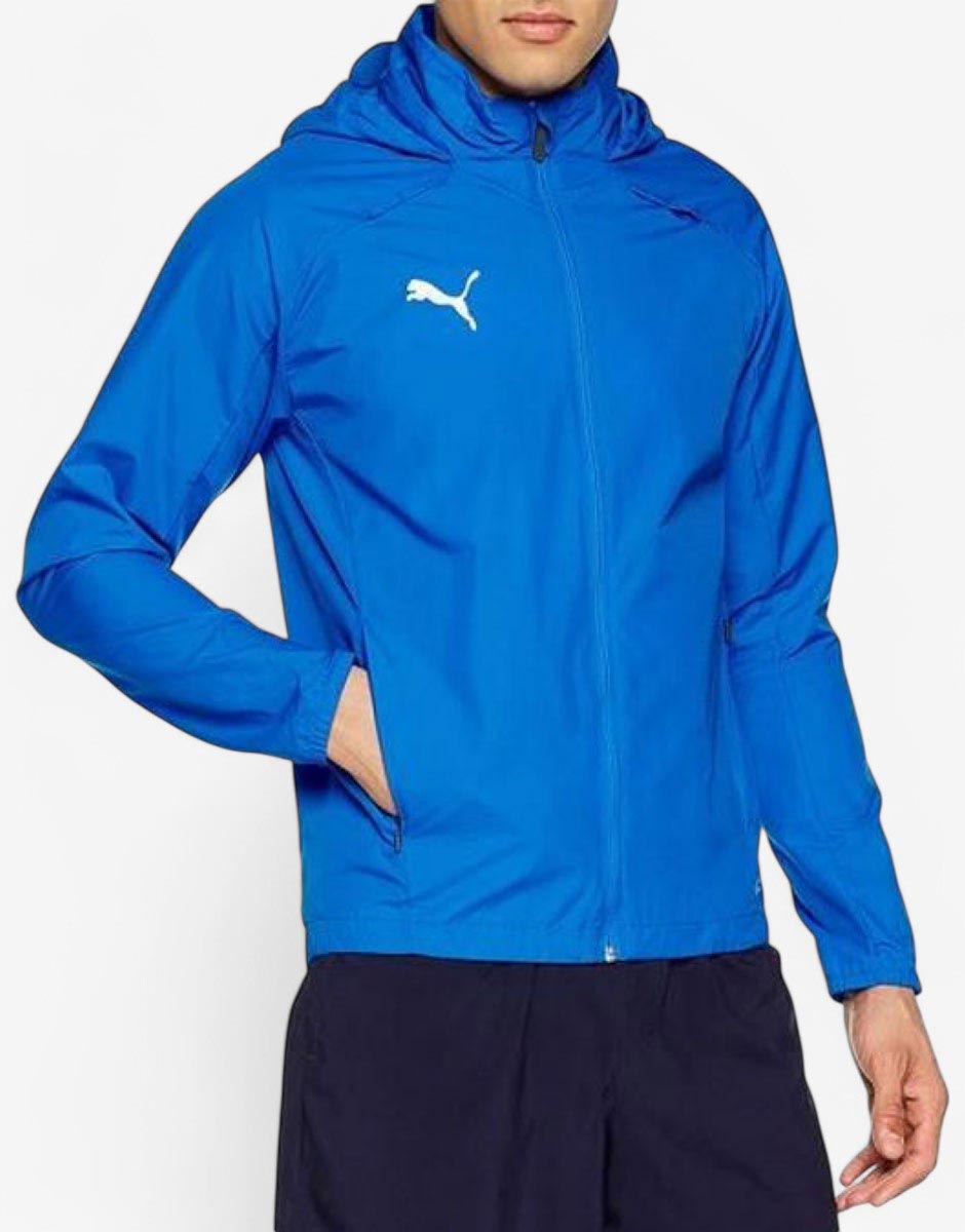 PUMA Liga Training Rain Jacket Blue