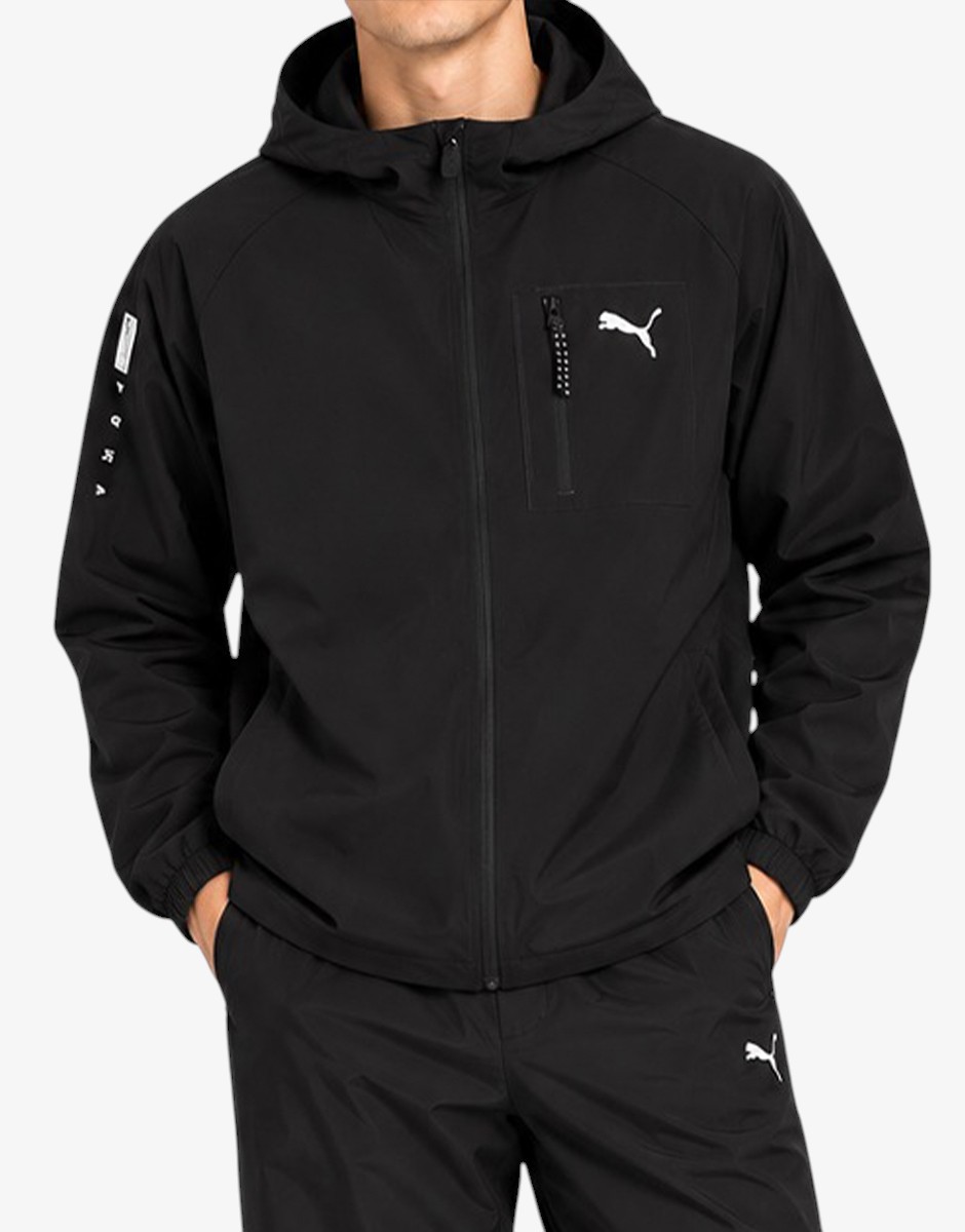 PUMA M Flex Woven Jacket Black