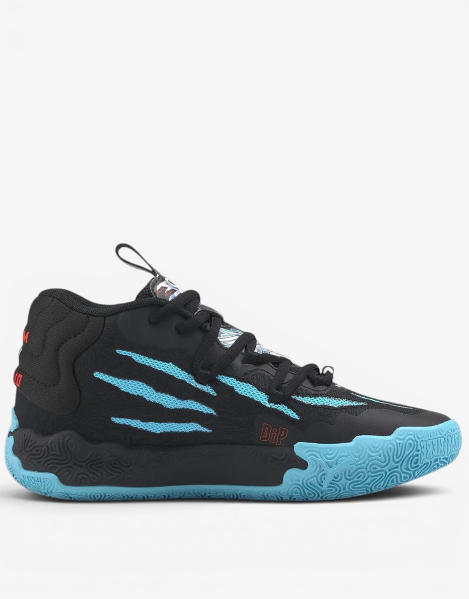 PUMA MB 03 Blue Hive Junior Black/Blue